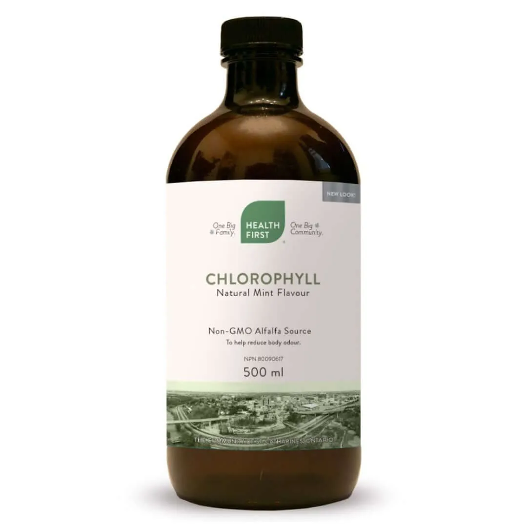 Health First Chlorophyll Liquid Mint 500ml