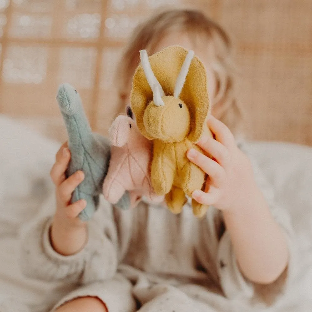 Holdie Folk Dinosaurs (Set of 3) by Olliella