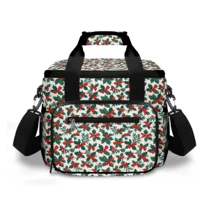 Holly Bow Insulated Leakproof Cooler Bag Lunch Box