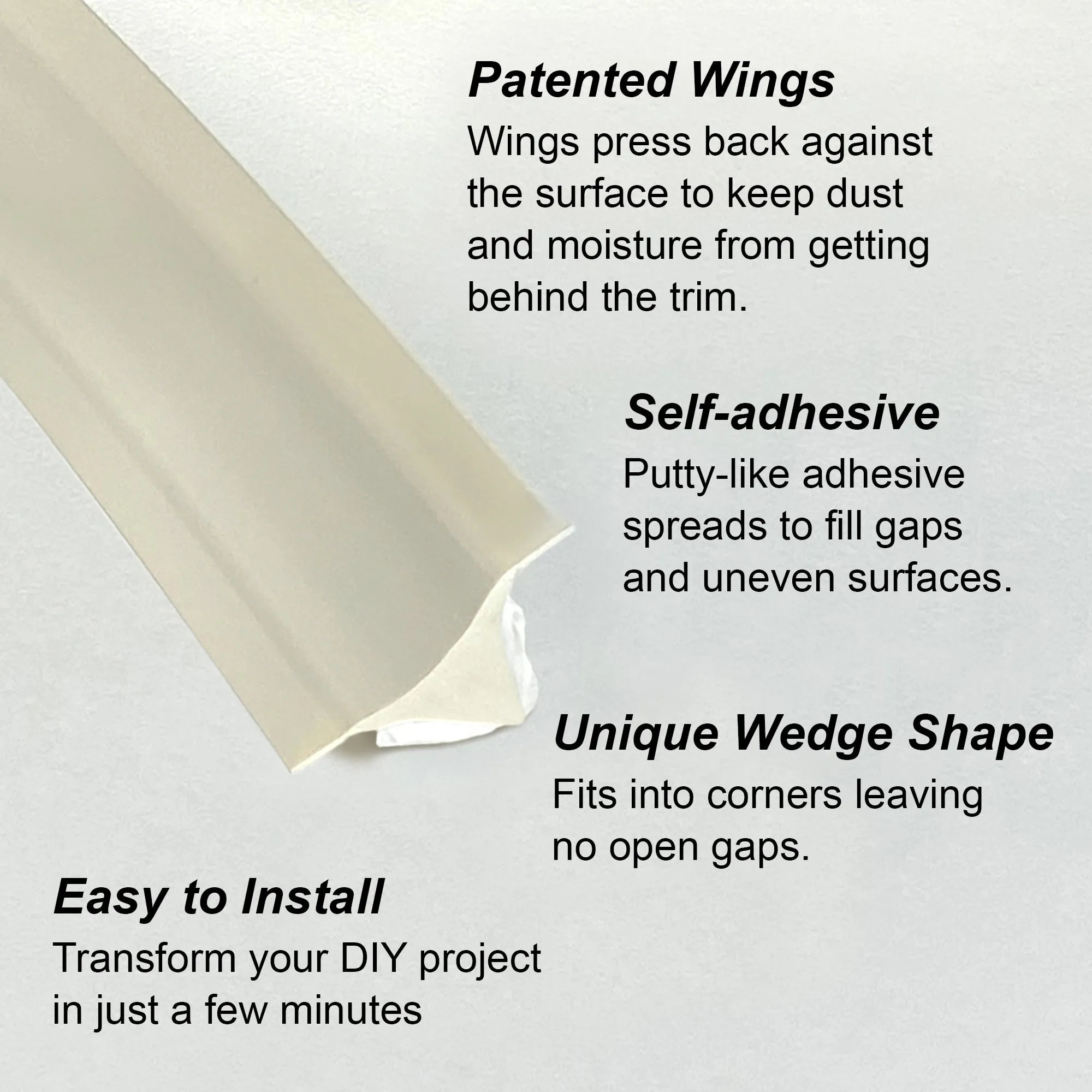 Ivory Flexible Trim