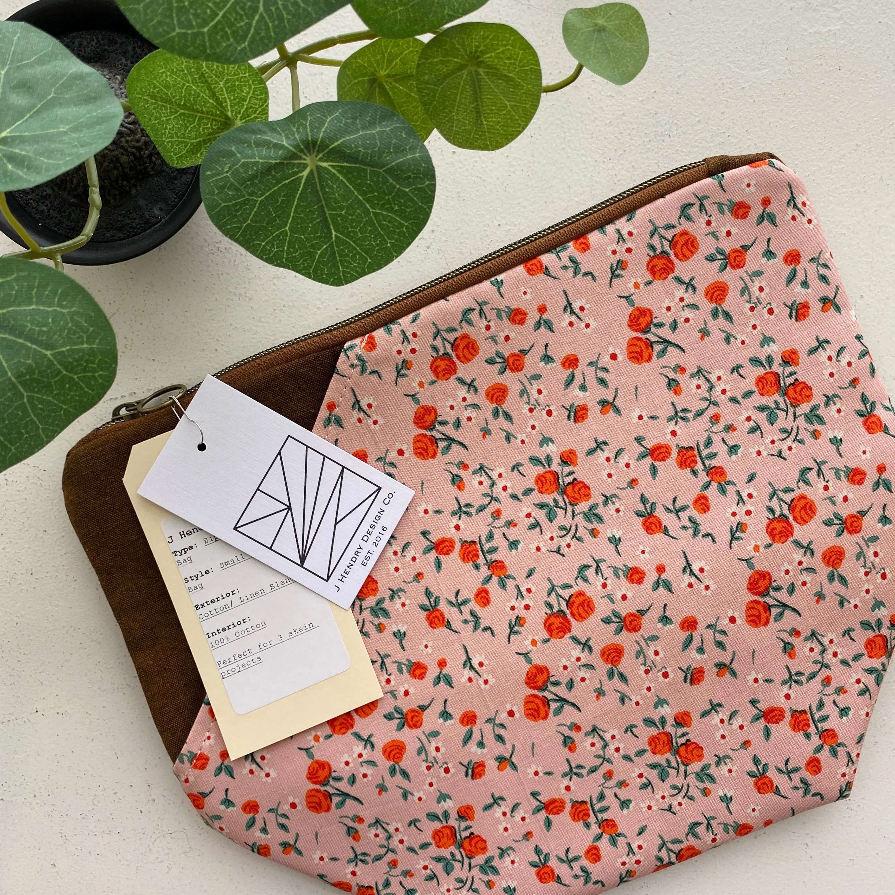 J Hendry Designs Small Pocket Project Bag