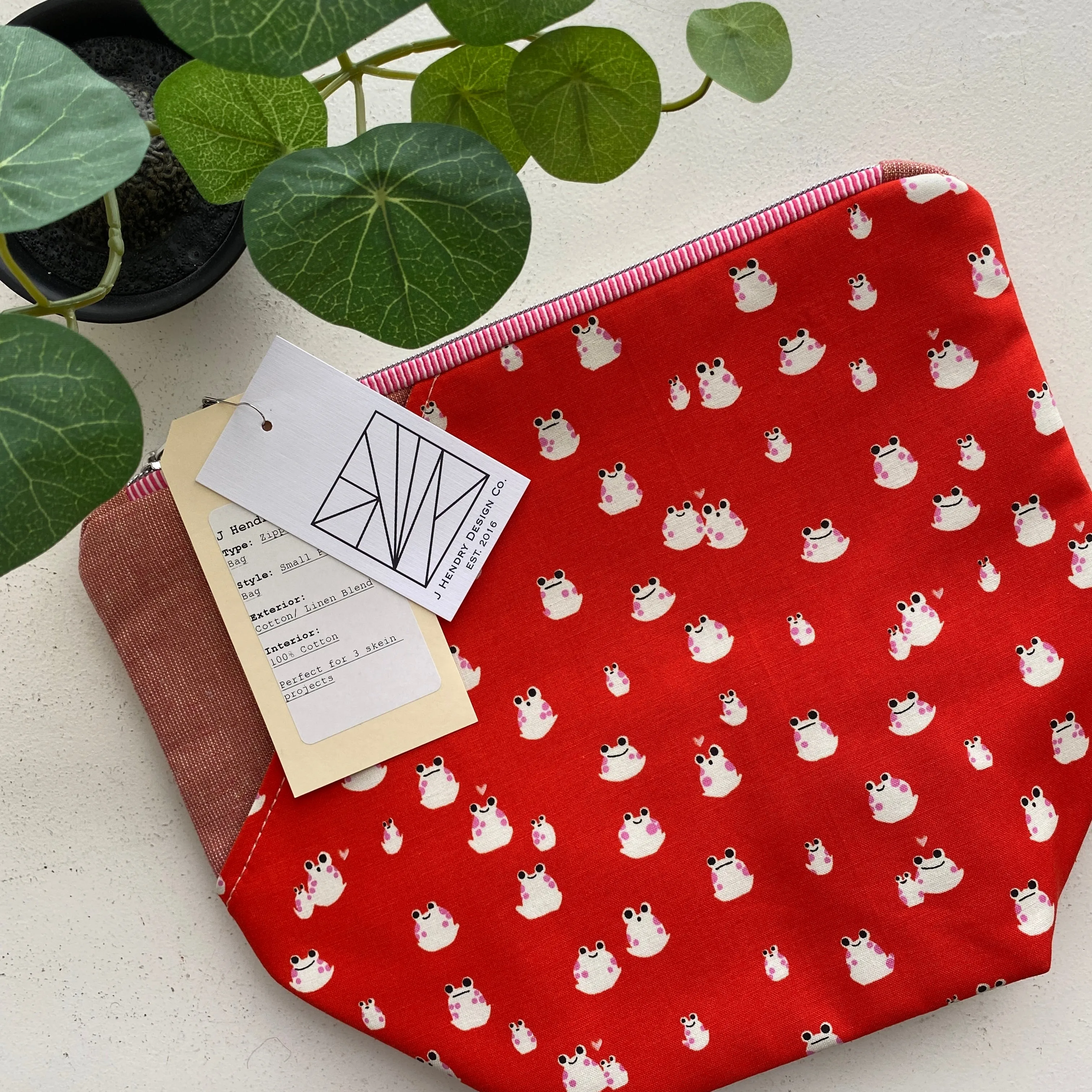 J Hendry Designs Small Pocket Project Bag