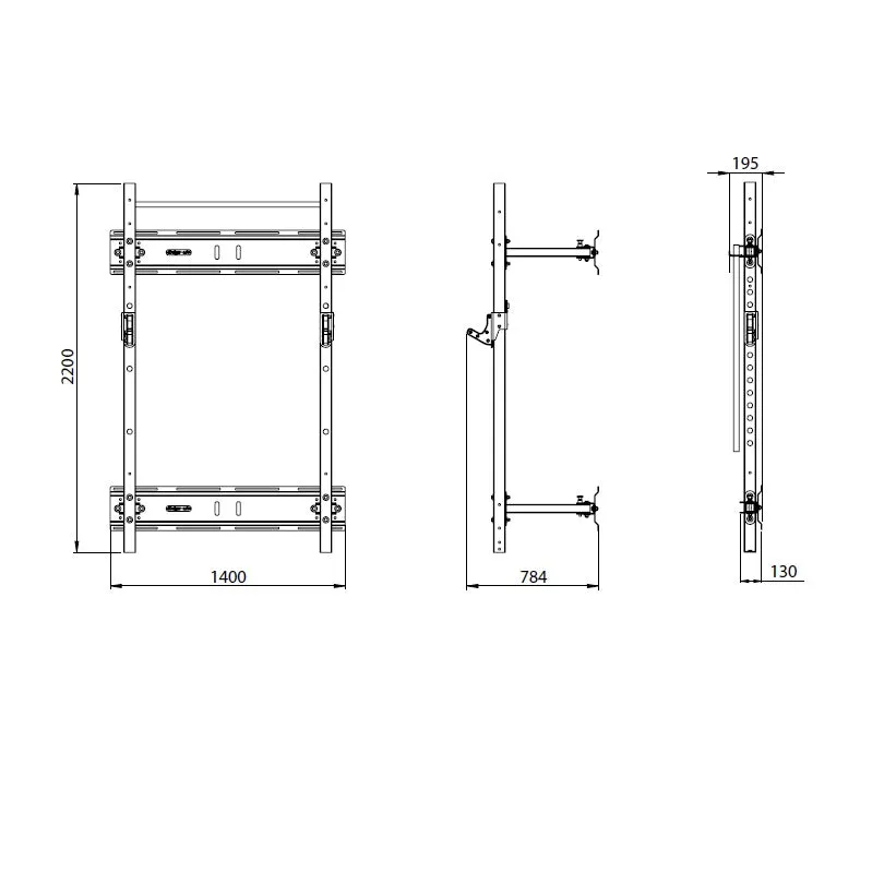 JORDAN Folding Multi-Use Gym Rack