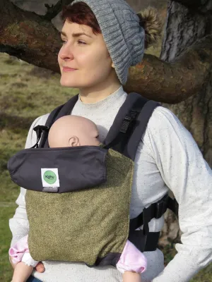 KahuBaby Carrier - Herdwick Tweed, Dobgill Crag