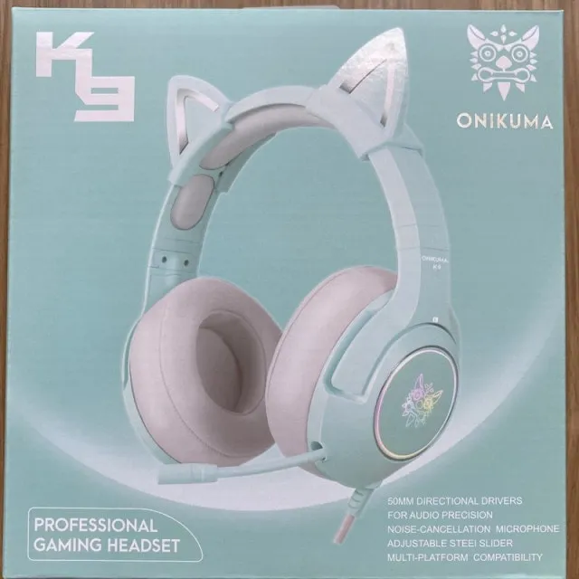 Kawaii Pink Cat Ears Headset
