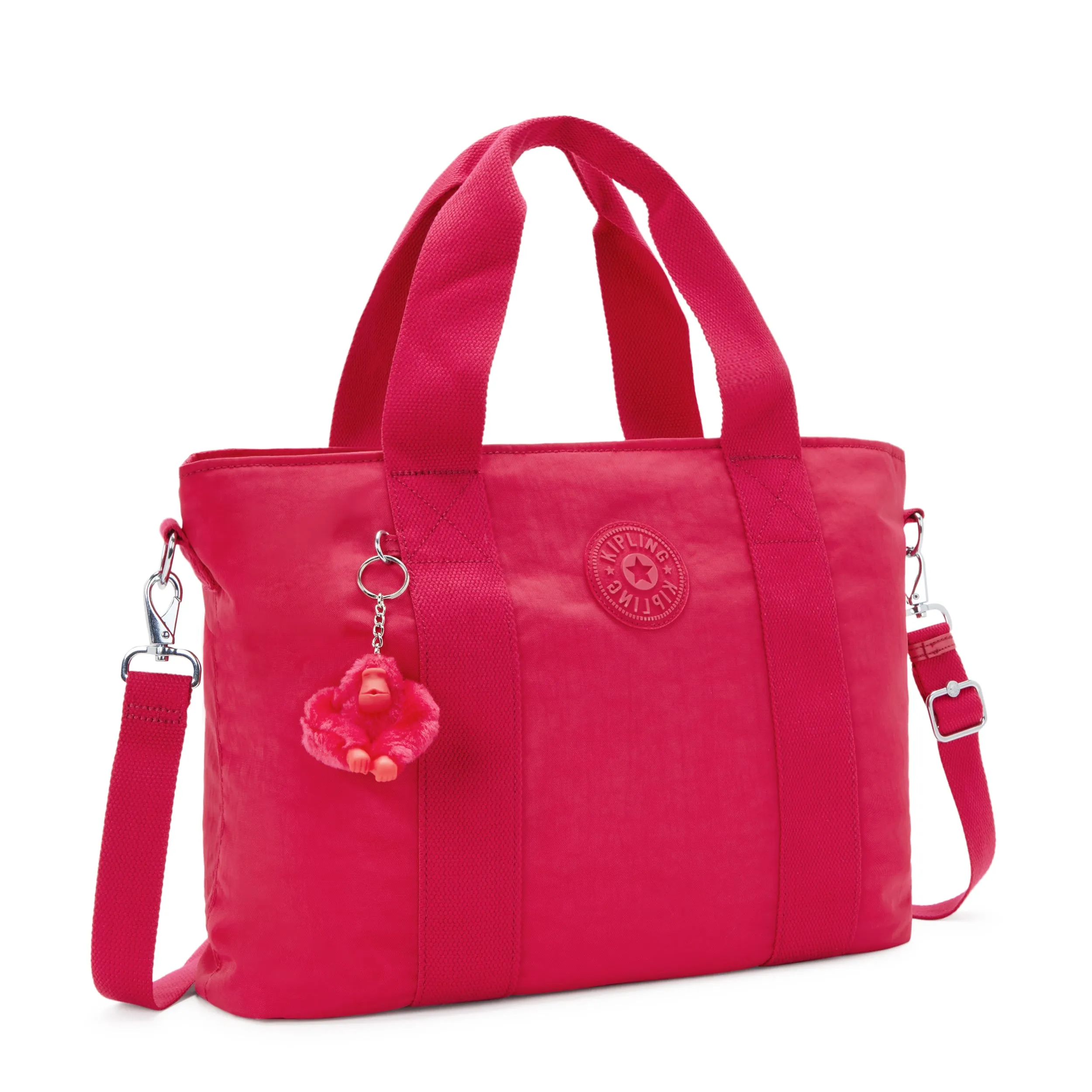 Kipling Minta L Confetti Pink Large Tote Bag C2I7807-T73