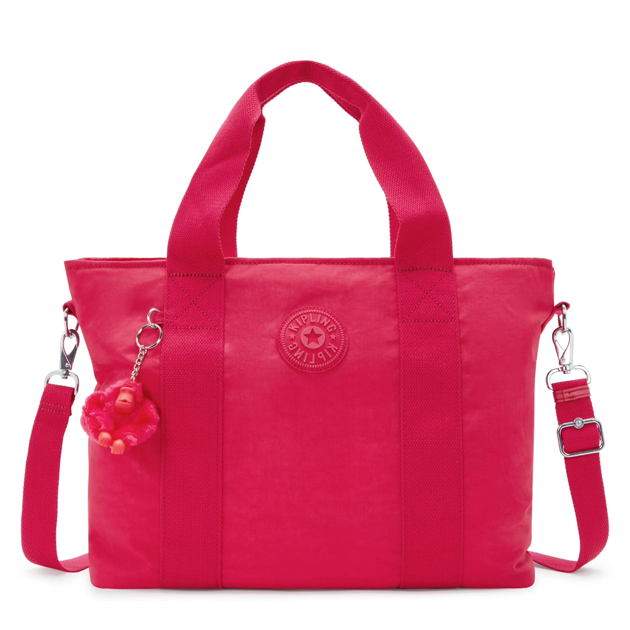 Kipling Minta L Confetti Pink Large Tote Bag C2I7807-T73