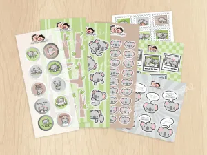 Koala-ty time Variety Sticker Pack