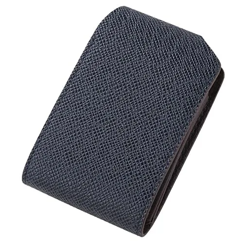 Kuber Industries Card Holder Wallet for Men Women|Debit Credit Card Holder|Wallet for Id, Visiting Card, Buisness Card|Button Closure|Blue (Pack of 5)