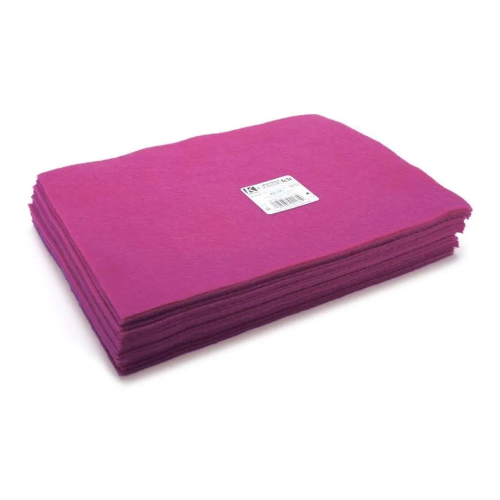 Kunin - Rainbow Classic Felt 9 inch X12 inch - Walnut