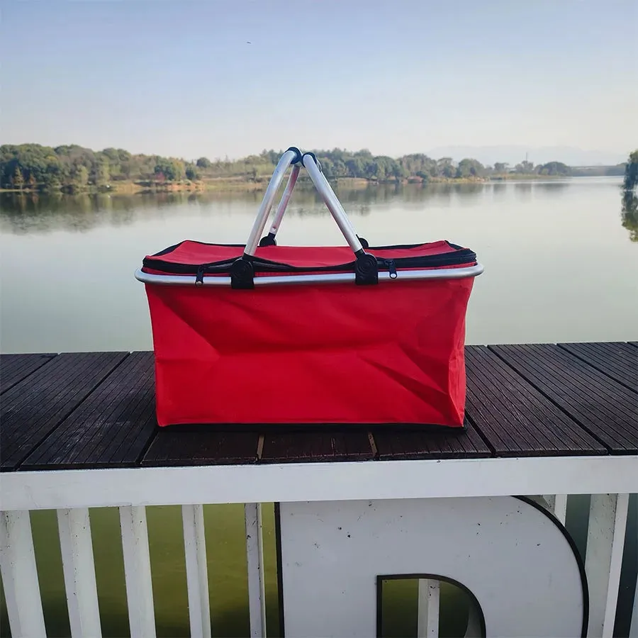 Large Folding Picnic Cooler Bag