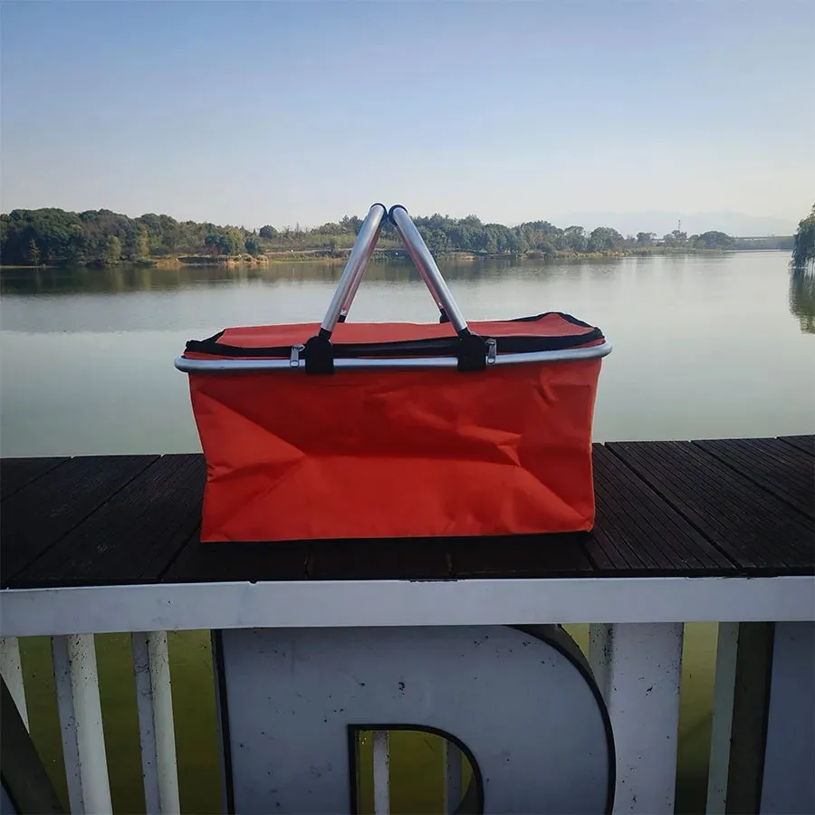 Large Folding Picnic Cooler Bag