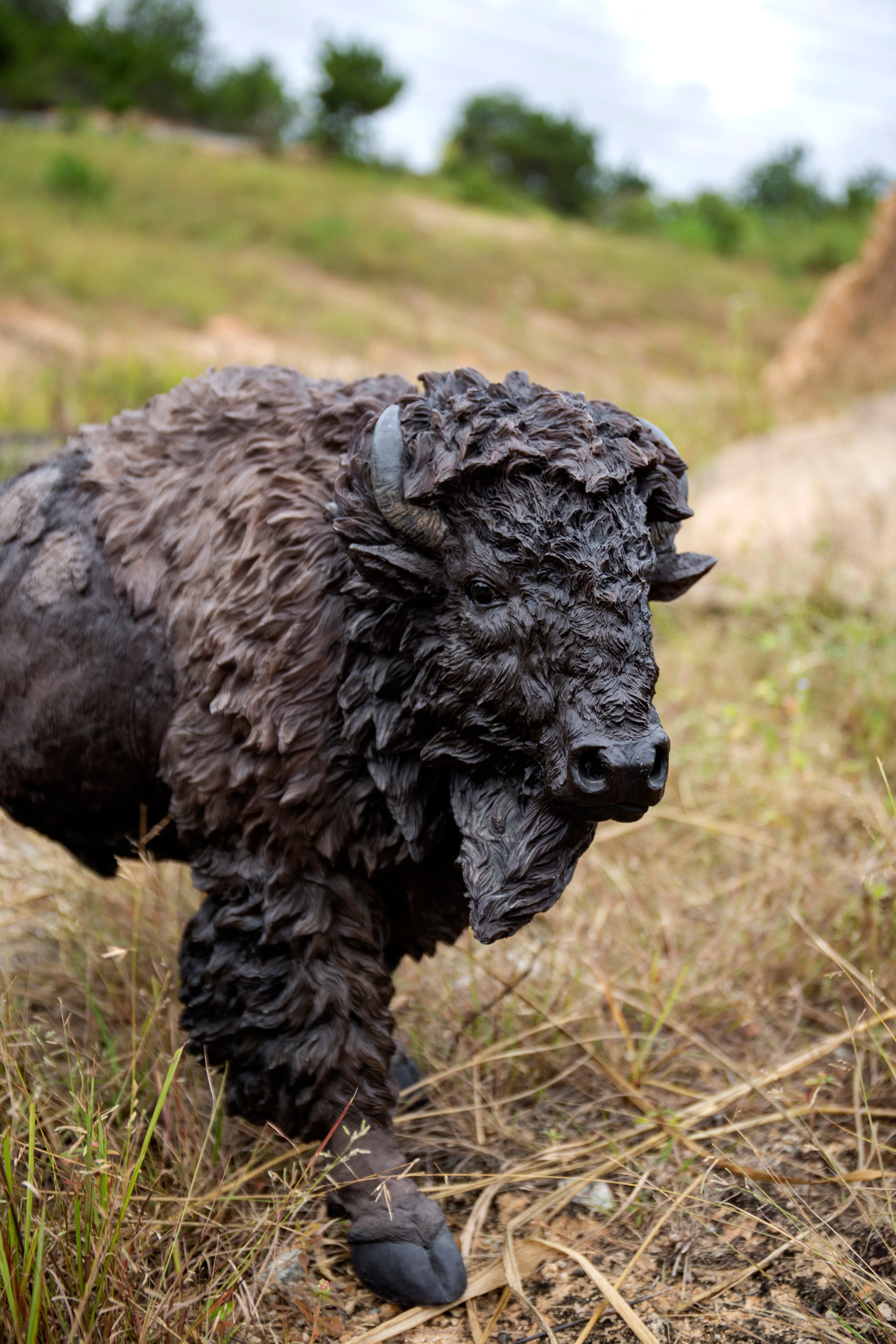 Large Size Bison Ornament