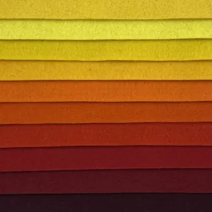 Large Wool Felt Roll - Sunspots