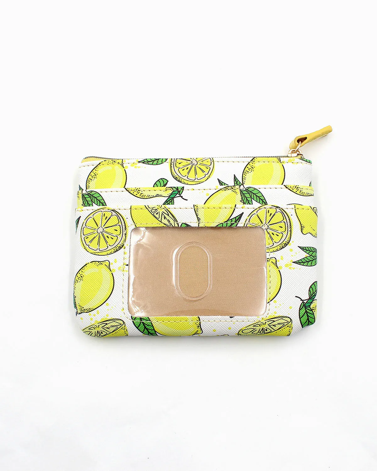 Lemon Squeeze Wallet with Key Clasp Holder