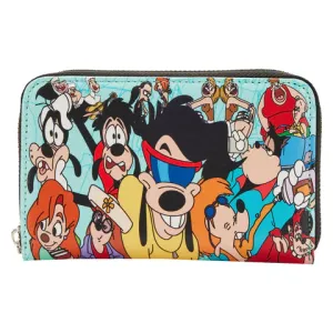 LF Disney Goofy Movie Collage ZipAround Wallet