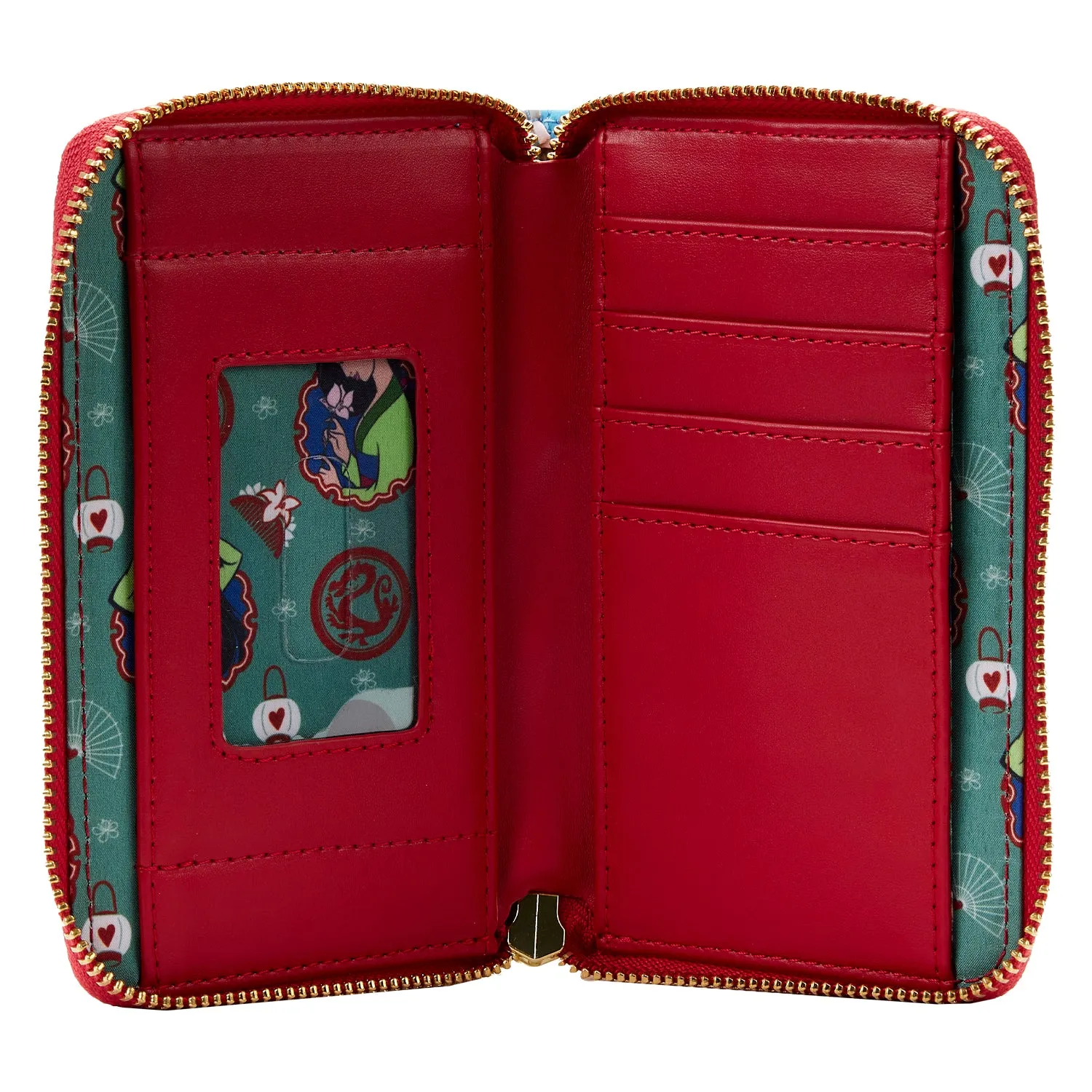 LF Disney Mulan Princess Scene ZipAround Wallet