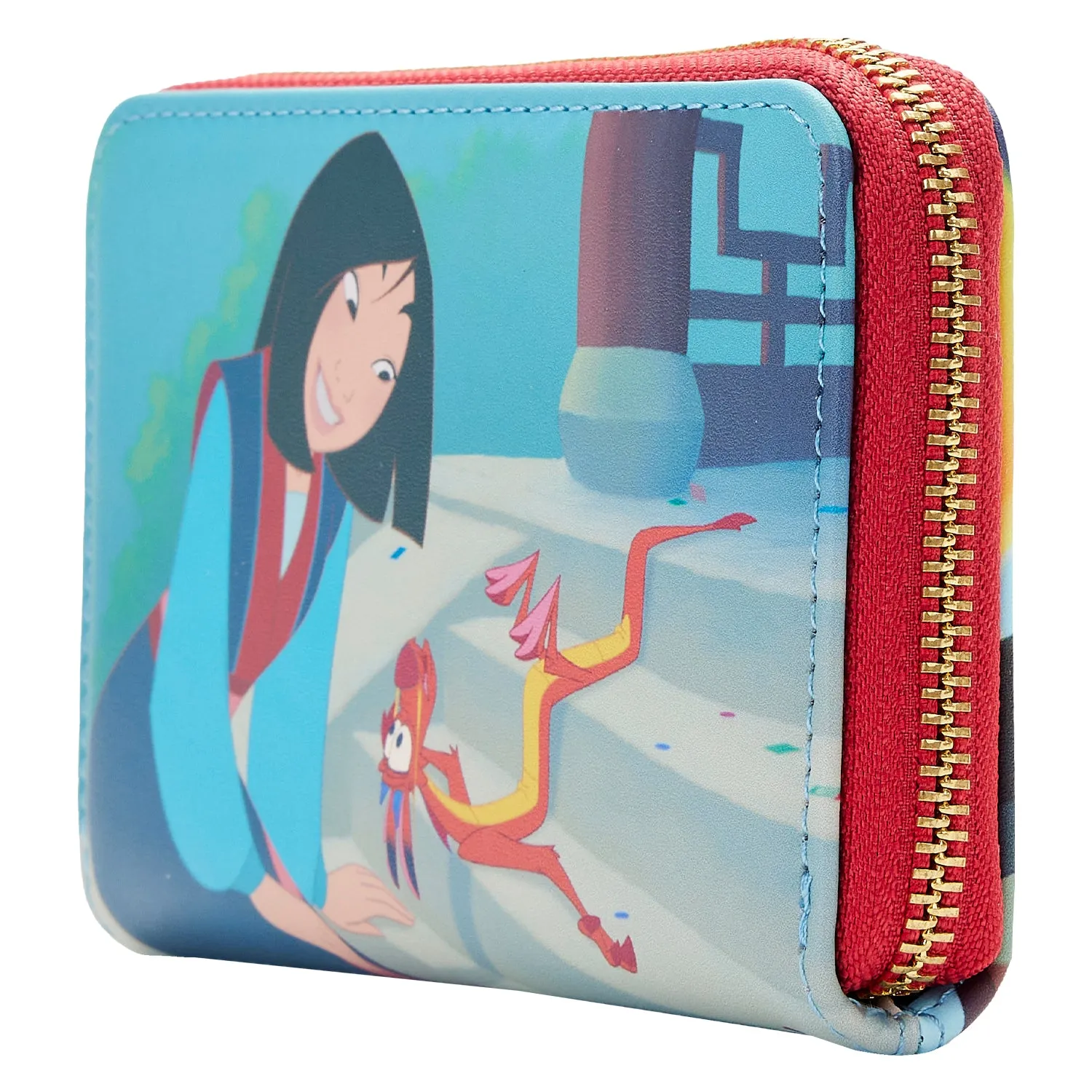 LF Disney Mulan Princess Scene ZipAround Wallet