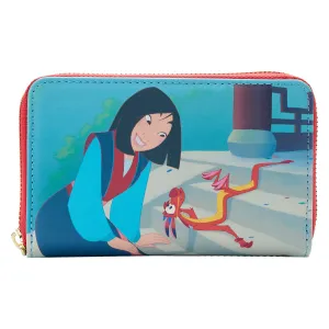 LF Disney Mulan Princess Scene ZipAround Wallet