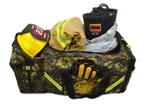 Lightning X Premium Camouflage 3XL Firefighter Step-In Gear Bag w/ Helmet Compartment – Deep Woods Camo