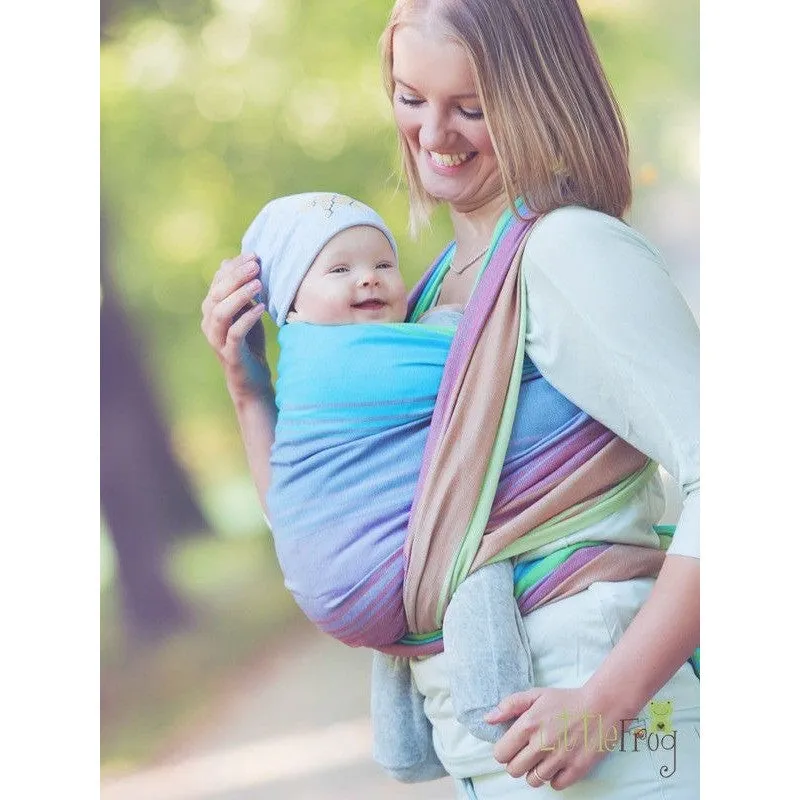 Little Frog Woven Wrap - Icy Agat