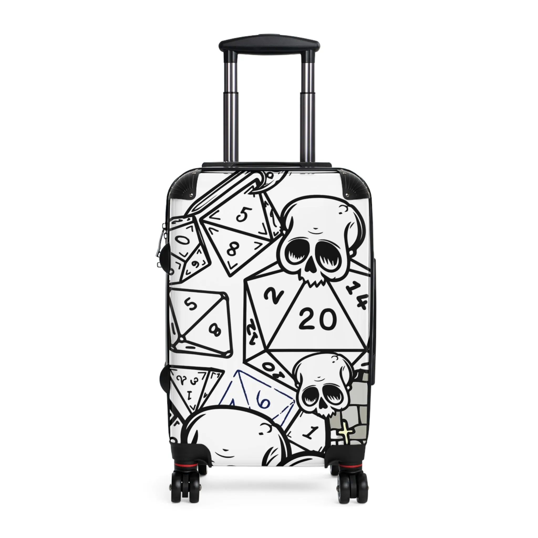 Luggage:  Skull DND Gaming Suitcase
