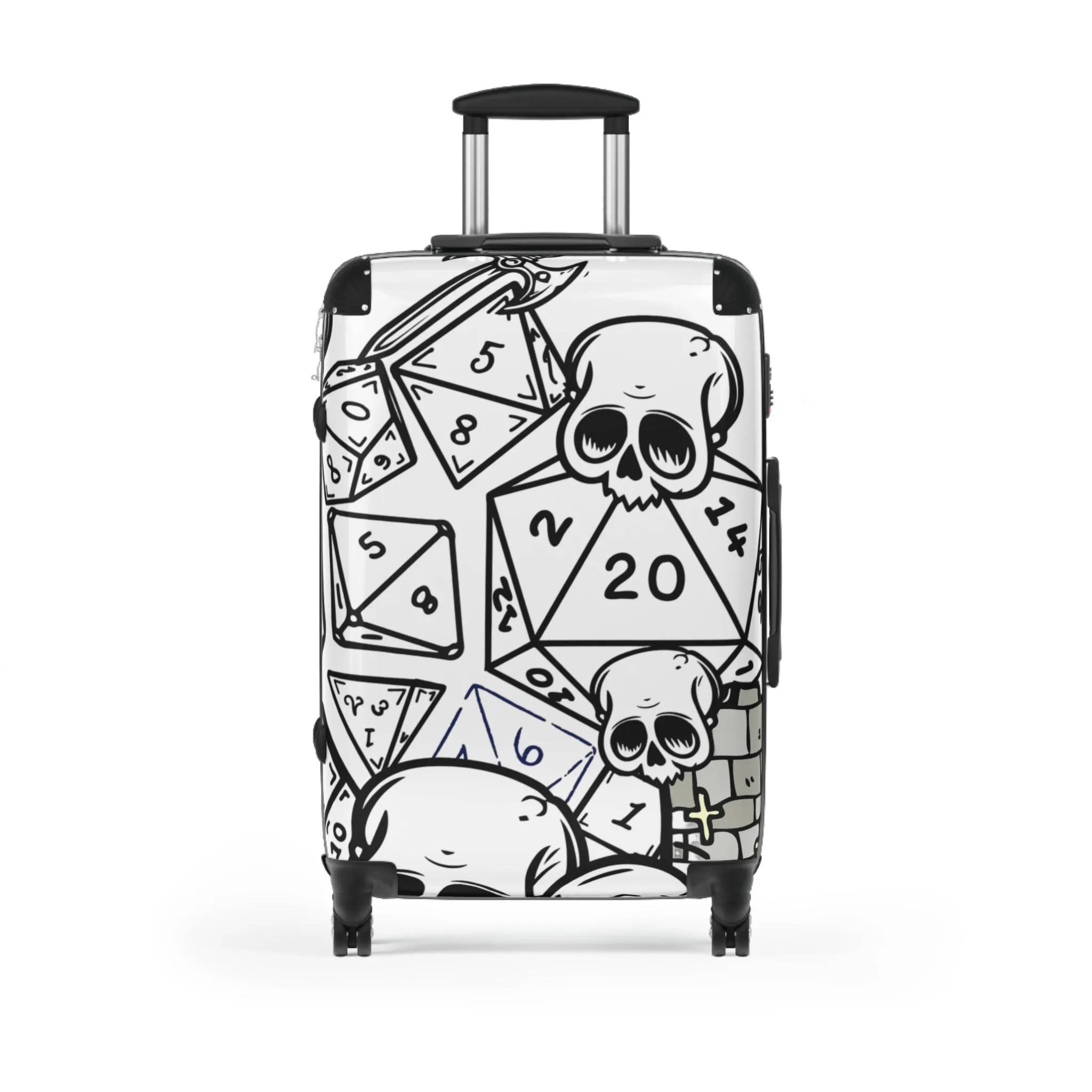 Luggage:  Skull DND Gaming Suitcase