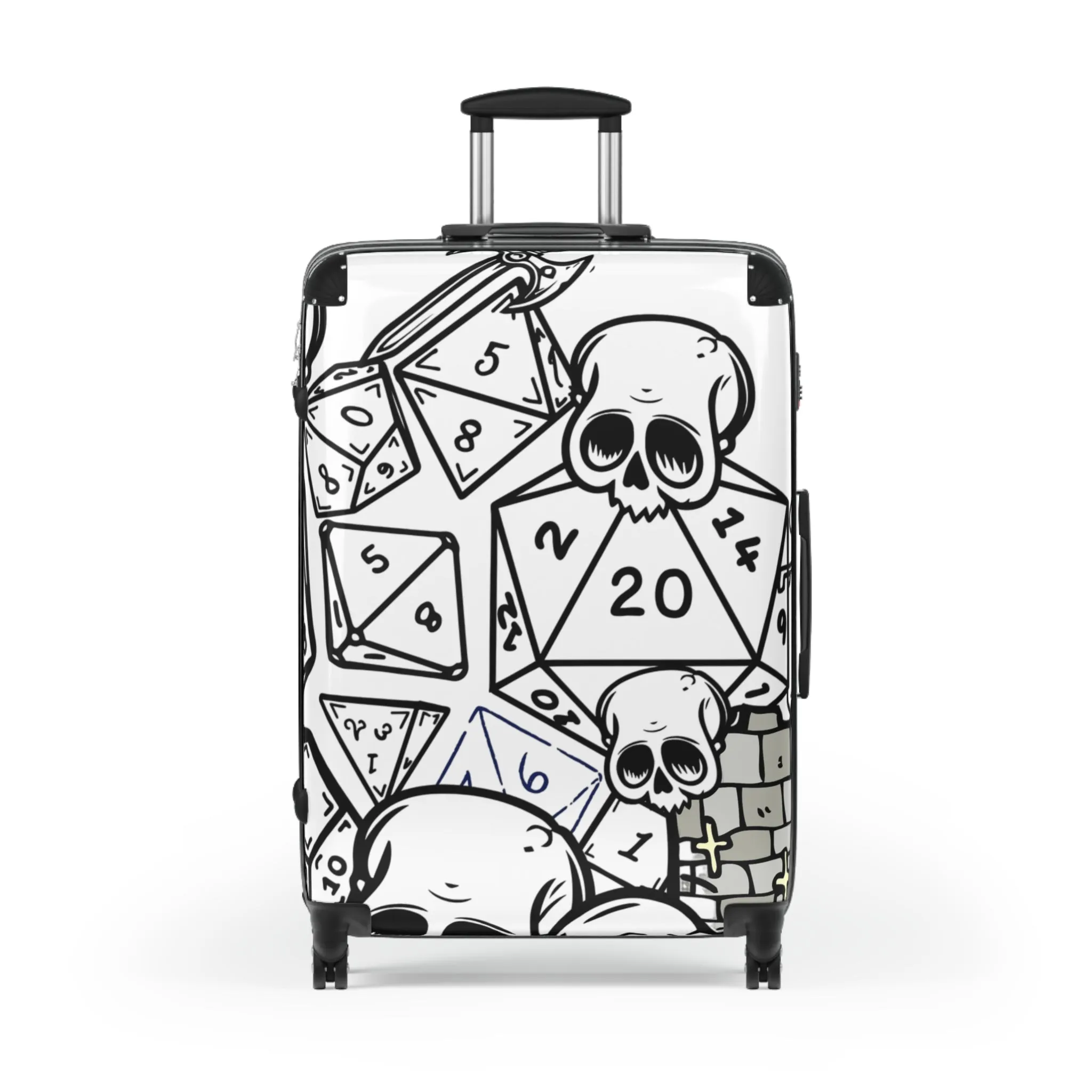Luggage:  Skull DND Gaming Suitcase