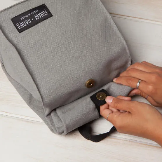Lunch Bag Forage Gather Gray