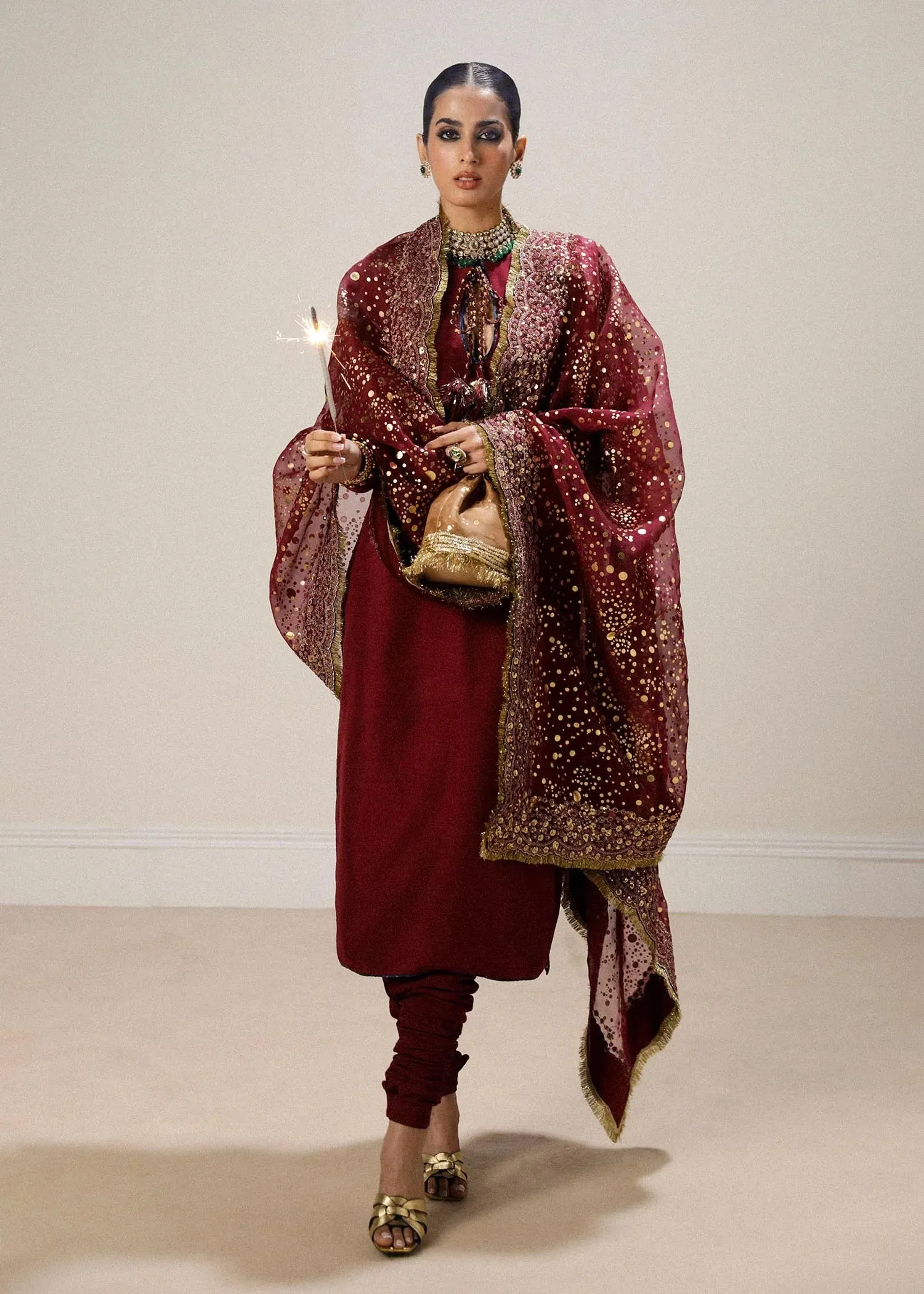 Luxury Pret Aw 24 - Surkh