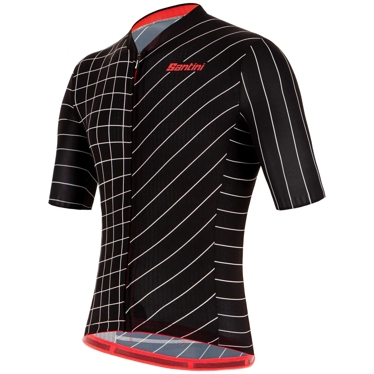 Maglia Santini Sleek Dinamo - Nero