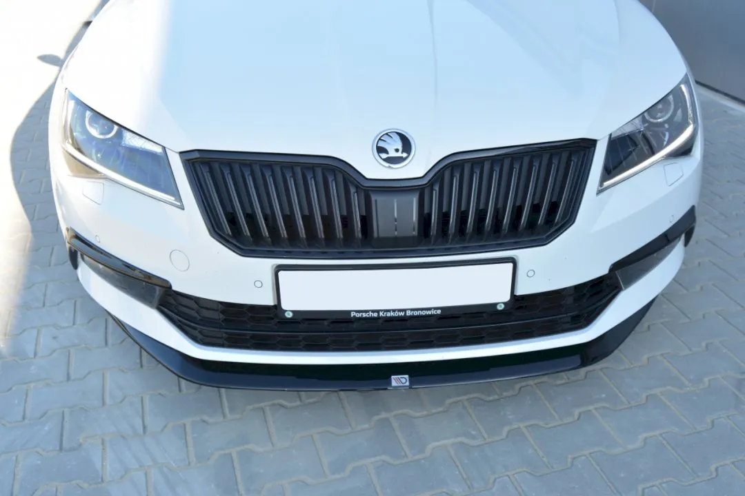 Maxton Design - FRONT SPLITTER V.1 SKODA SUPERB III