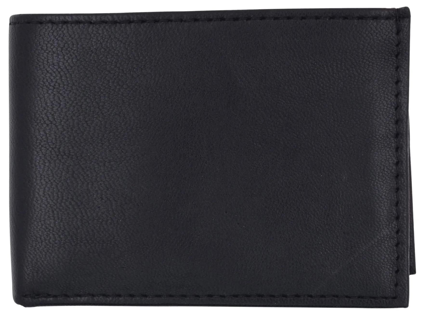 Men's Slim Bifold Soft Leather Credit Card ID Holder Wallet