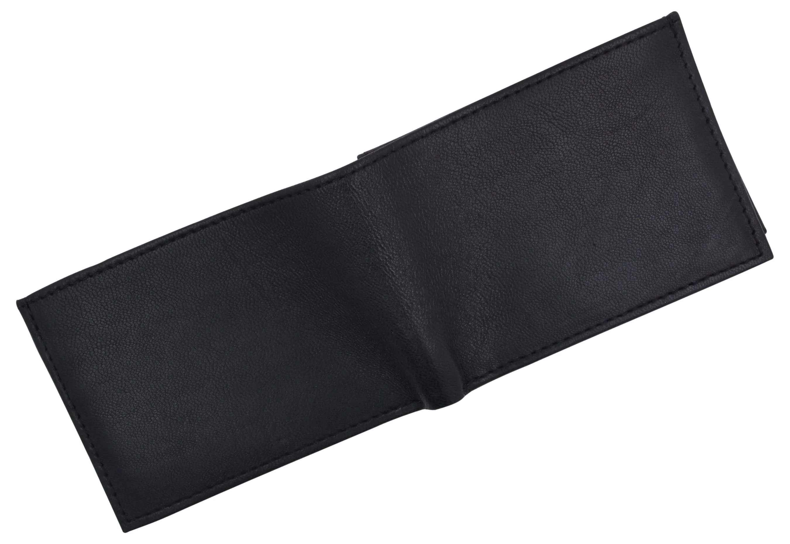 Men's Slim Bifold Soft Leather Credit Card ID Holder Wallet