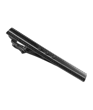 Men's Tie Clip 6cm Tie Bar in Black Gun: Blending Style and Sophistication | TC31