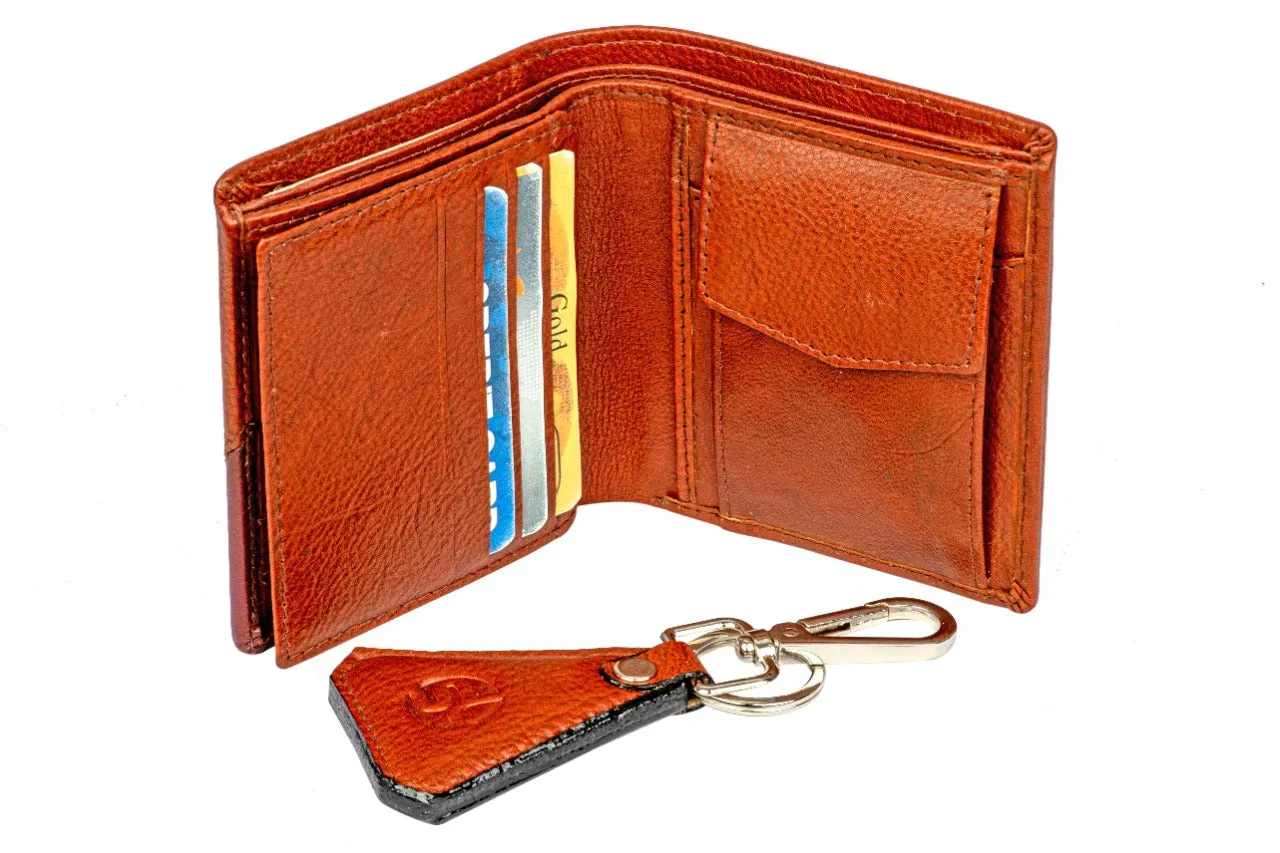 Mens Wallet with Key Chain Combo 95419