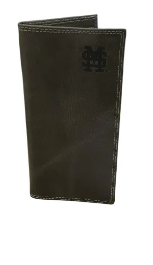 Mississippi State Grey Secretary Wallet