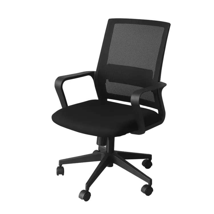 Modern Functional Office Desk with Storage Compartments