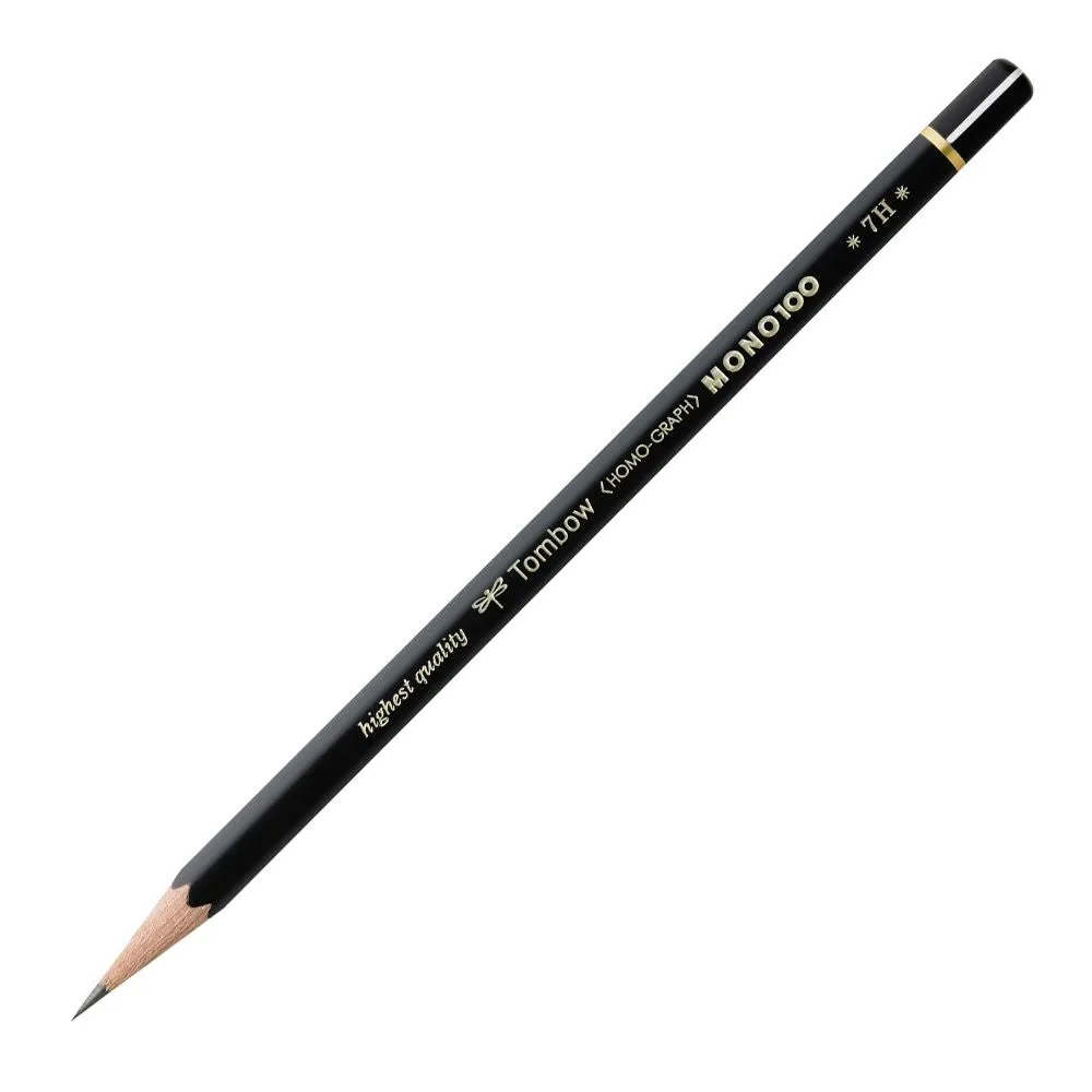 MONO 100 Graphite Lead Pencils - 7H Pack of 12