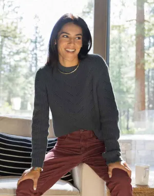 Monroe Sweater: Slate