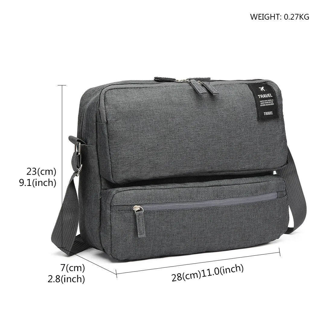 Multi-Compartment Travel Luggage Bag Shoulder Bag