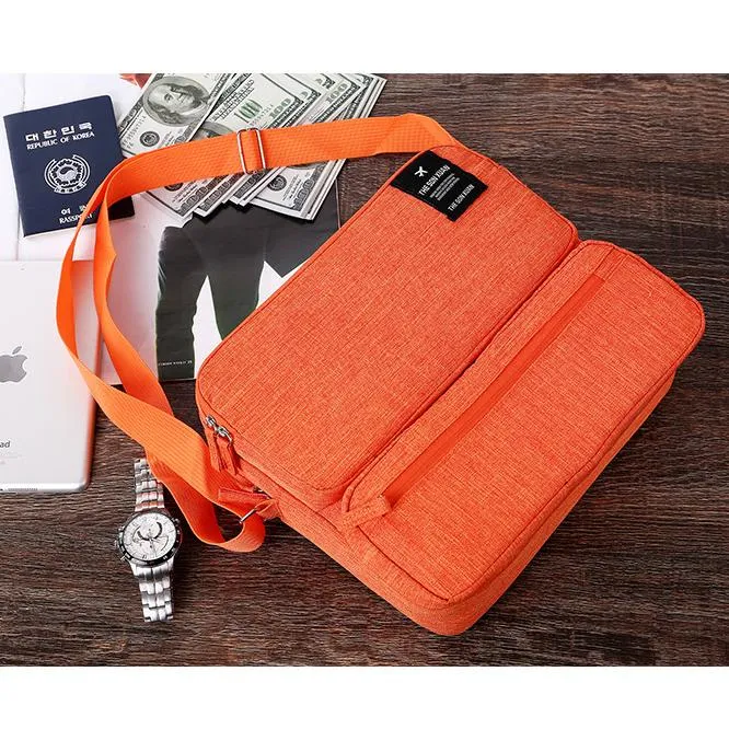 Multi-Compartment Travel Luggage Bag Shoulder Bag