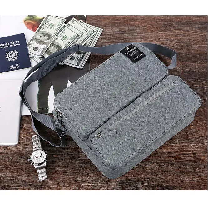 Multi-Compartment Travel Luggage Bag Shoulder Bag