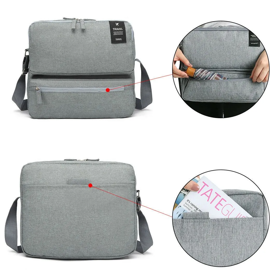 Multi-Compartment Travel Luggage Bag Shoulder Bag