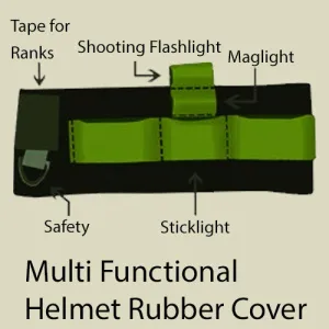 Multi Functional Helmet Rubber Cover