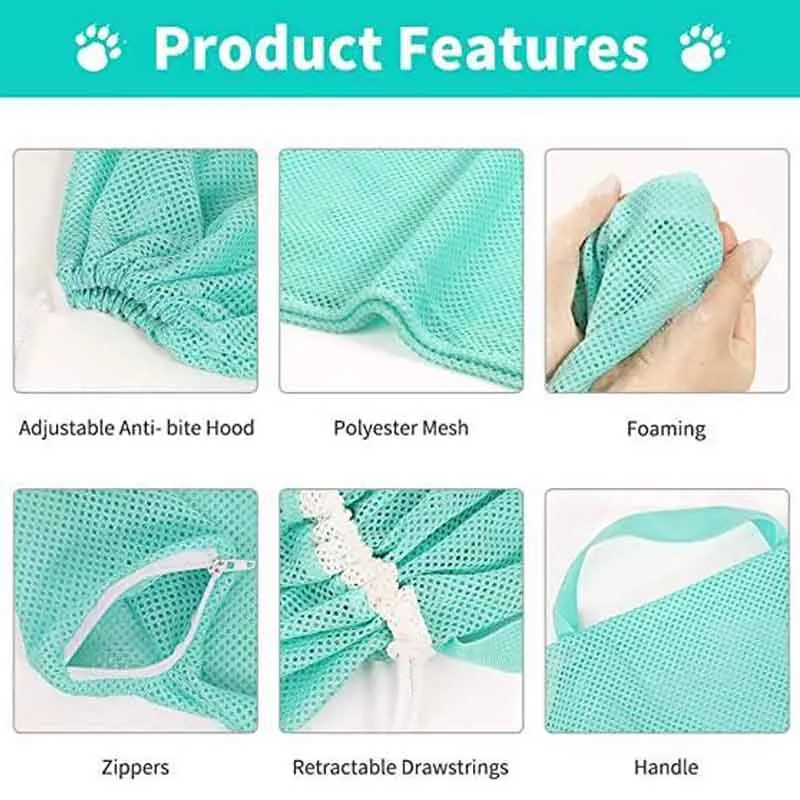 Multi-functional Pet Grooming Bath Bag