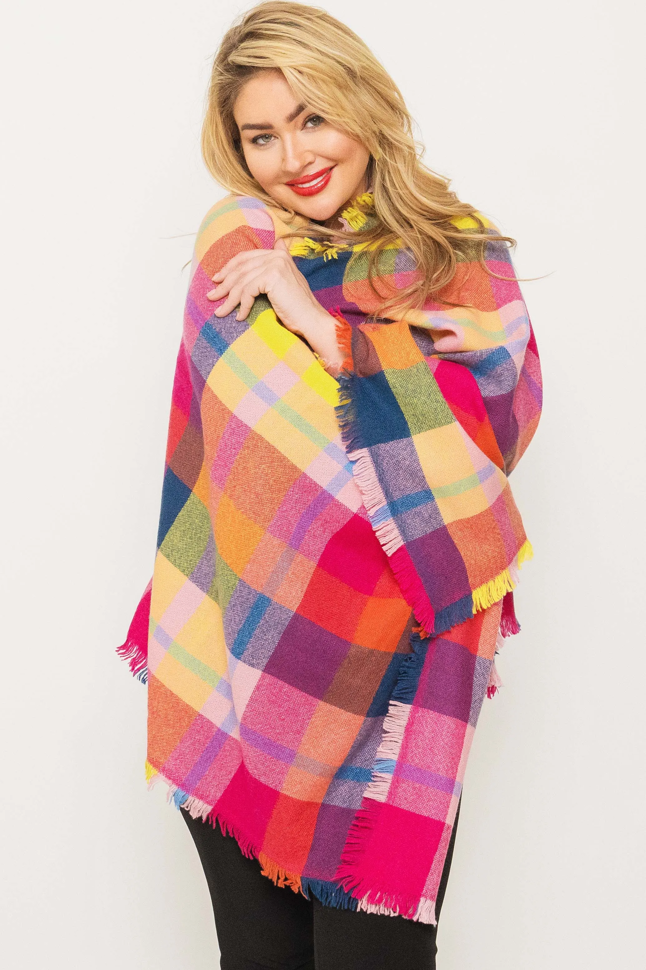 Multi Ply Cashmere Shawl -  Winter Sale 50% Off - At checkout use code Winter50%