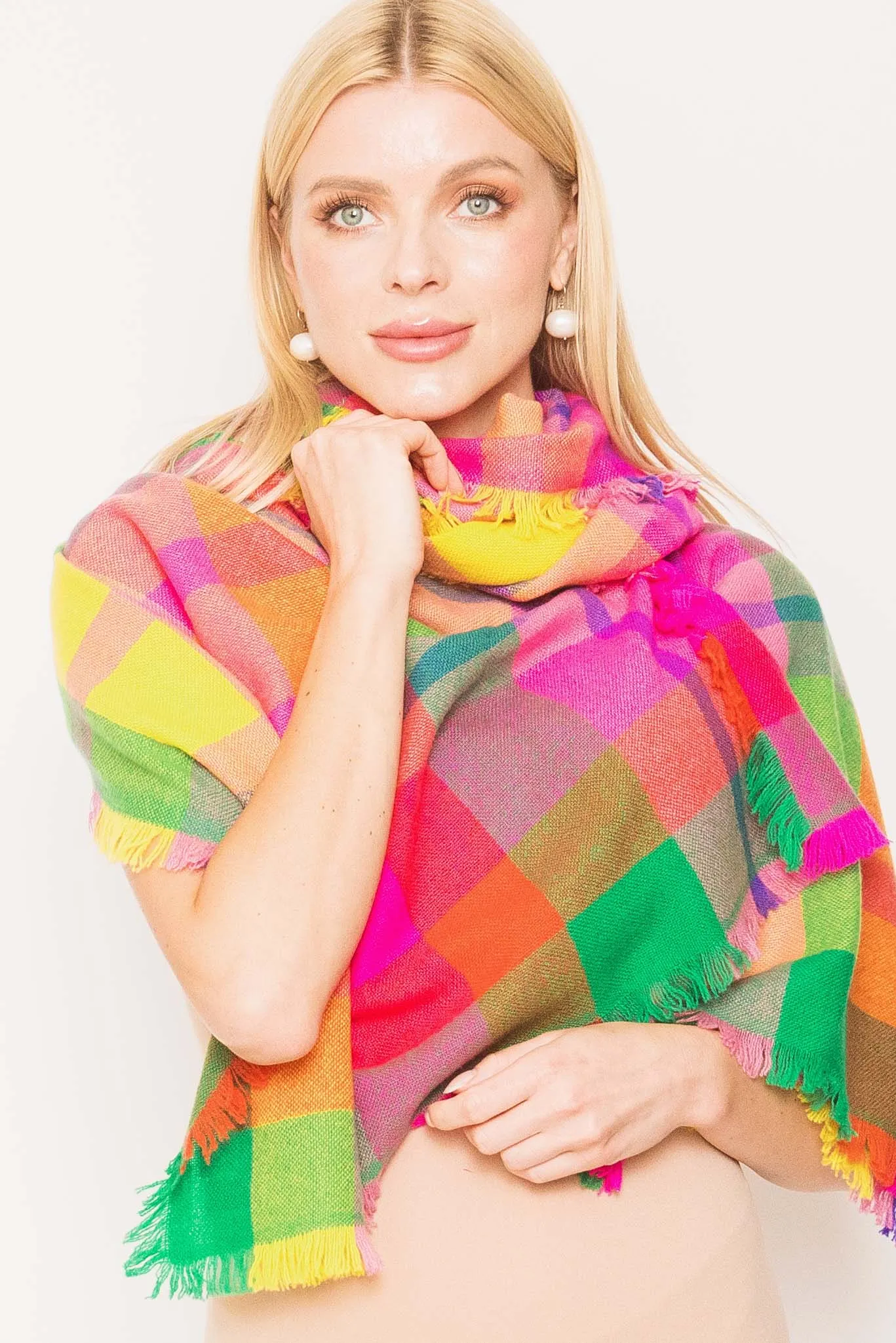 Multi Ply Cashmere Shawl -  Winter Sale 50% Off - At checkout use code Winter50%