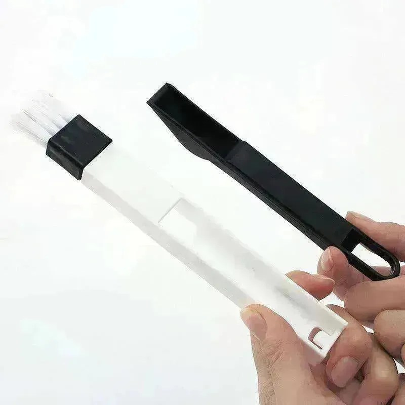 Multi purpose Groove Cleaning Brush With Dustpan Gap for Corners