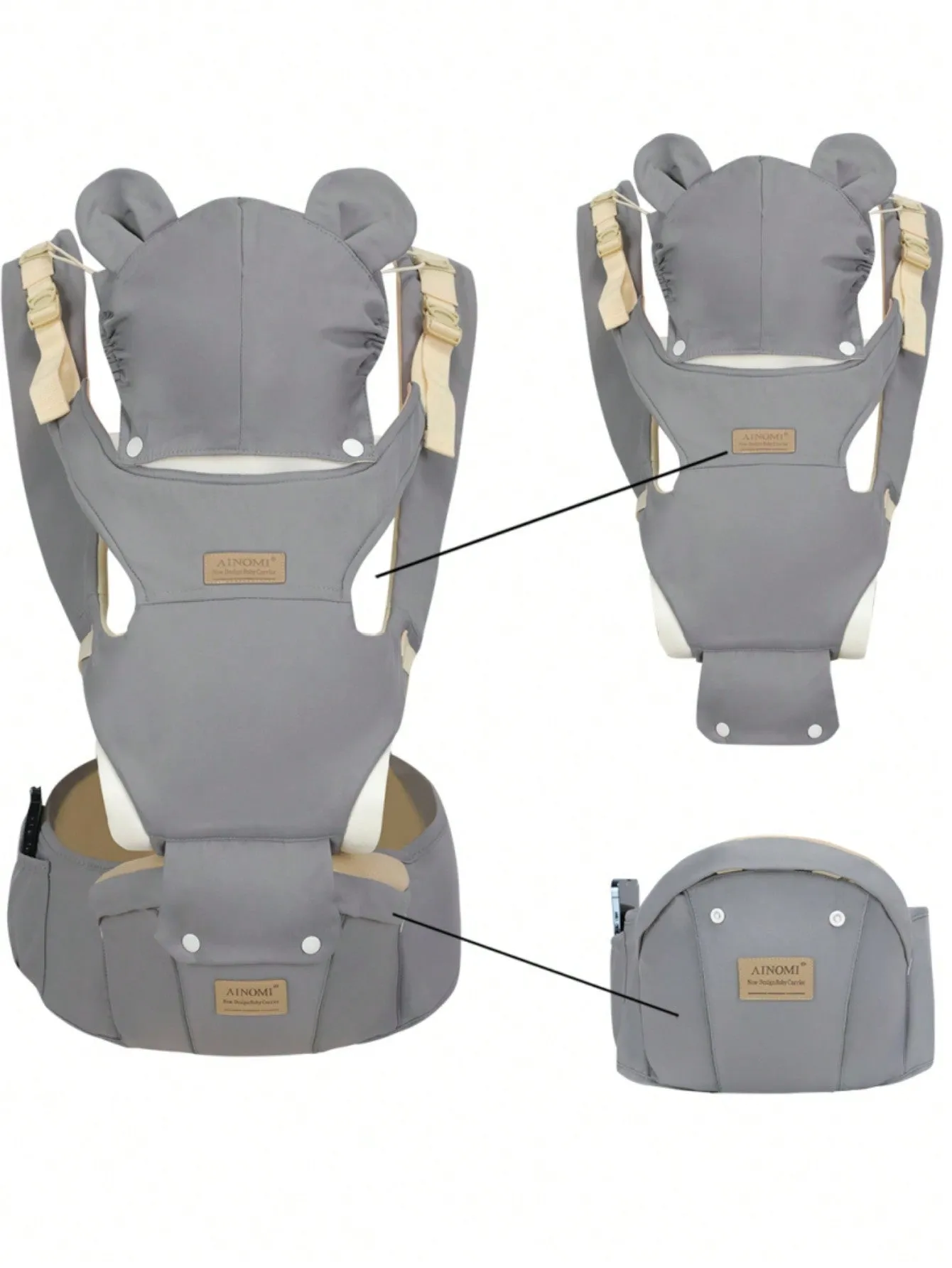 Multifunctional Baby Carrier Waist Stool, Lightweight And Portable Tool For Going Out